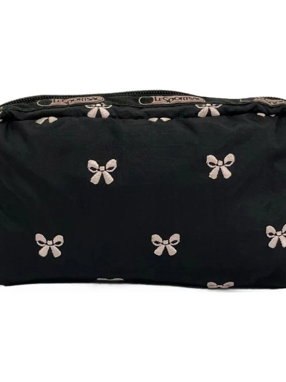 LESPORTSAC Black Pink Respo Nylon Pouch